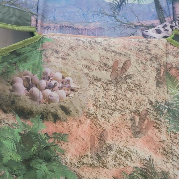 Lakeshore Kids Dinosaur Adventure Backpack Fold Out Play Mat Adjustable - Picture 5 of 9